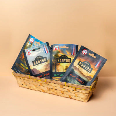 Pack découverte Kanyon 4 recettes jerky 25g